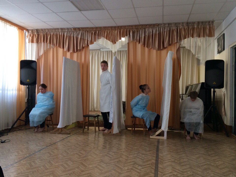 Участники театра сдали выпускные экзамены